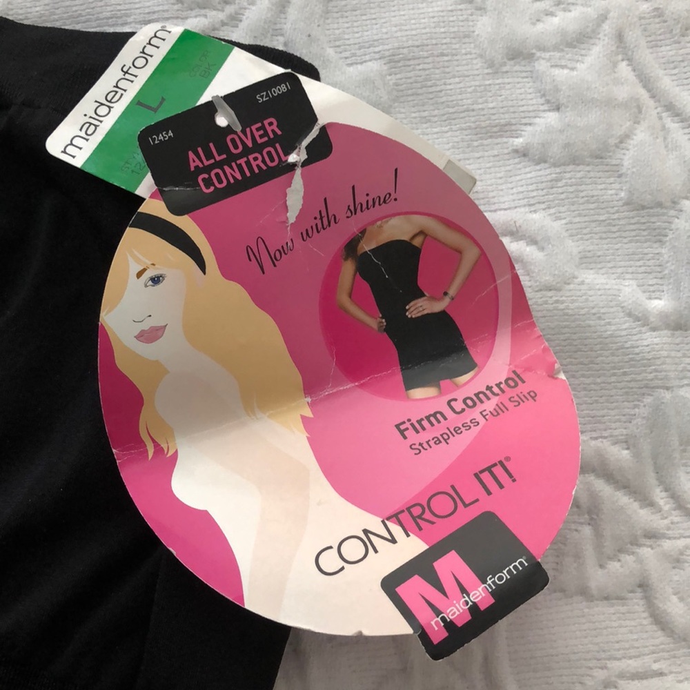 Maidenform Strapless Control Slip